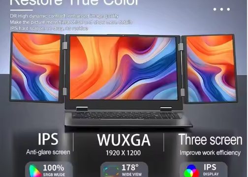 0 Three Screen Laptop 2