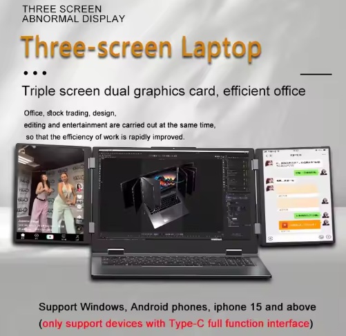 0 Three Screen Laptop 4 0 Three Screen Laptop 4