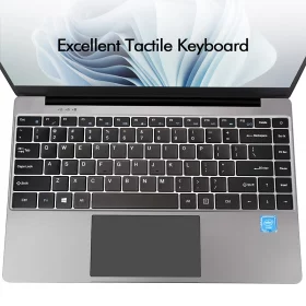 14-inch 15.6 Inch Gaming Laptops Low-Cost Intel Celeron J4105 8+128GB SSD Fingerprint Recognition Quad Core Intel Processor US Plug - Image 6