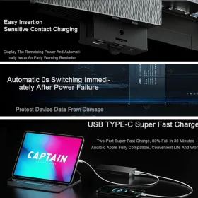 AOC Computer All in One N5095 DDR4 8GB 256GB SSD OEM Gaming Computer All-in-One with UPS Battery - Image 3